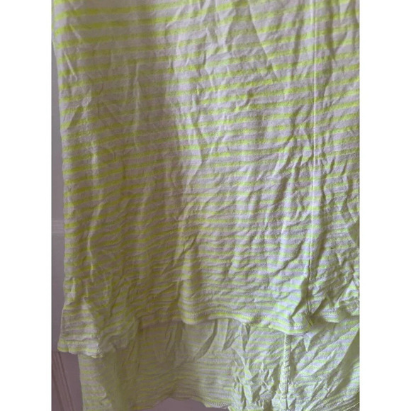Decree Women’s size x-small yellow striped top - Picture 3 of 8